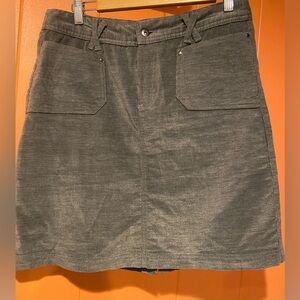 Merrell Size Gray Jasmund Corduroy
Mini Skirt